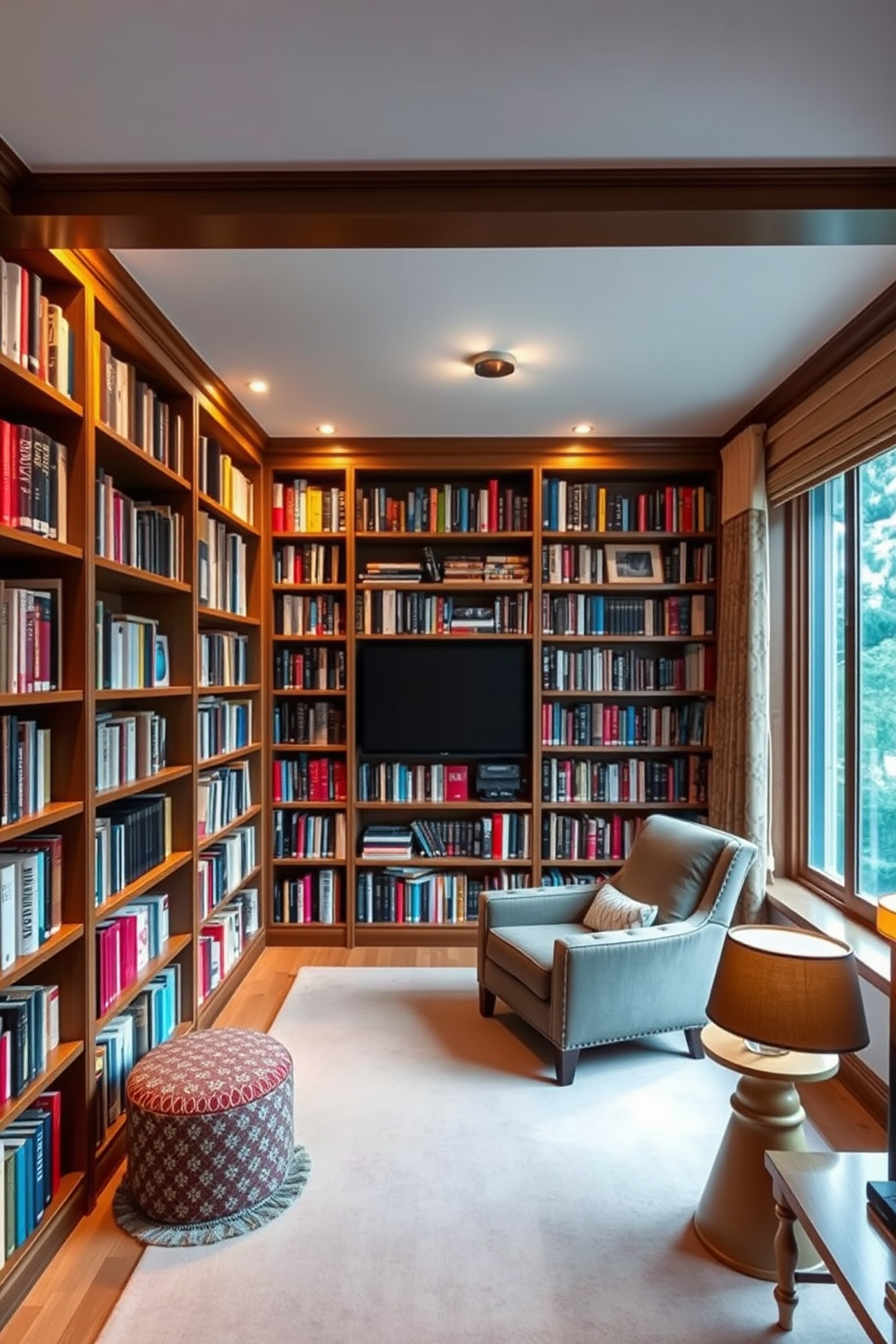 Home Library Design Ideas 27