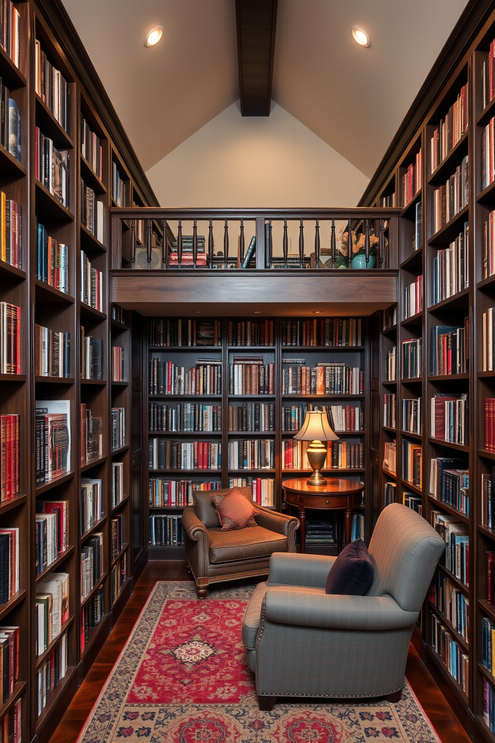 Home Library Study Design Ideas 11