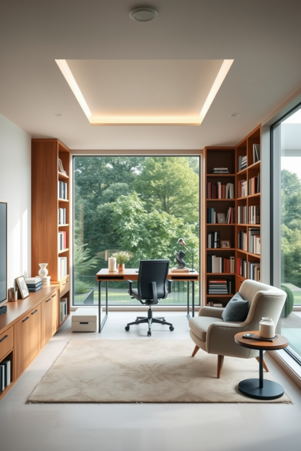 Home Library Study Design Ideas 25