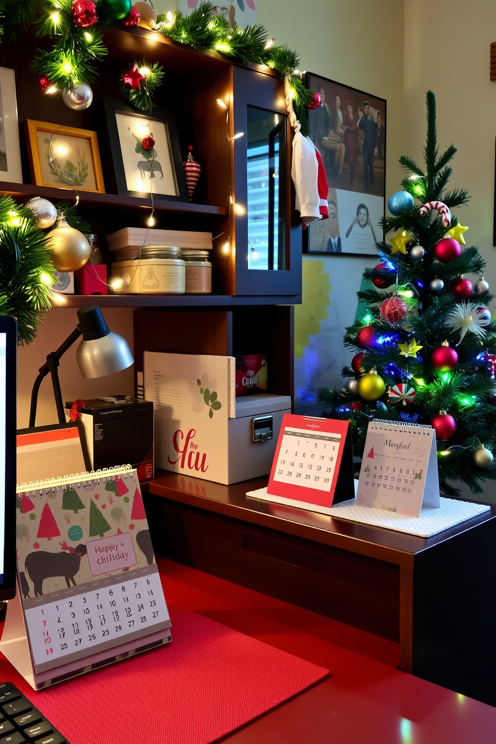 Home Office Christmas Decorating Ideas 14