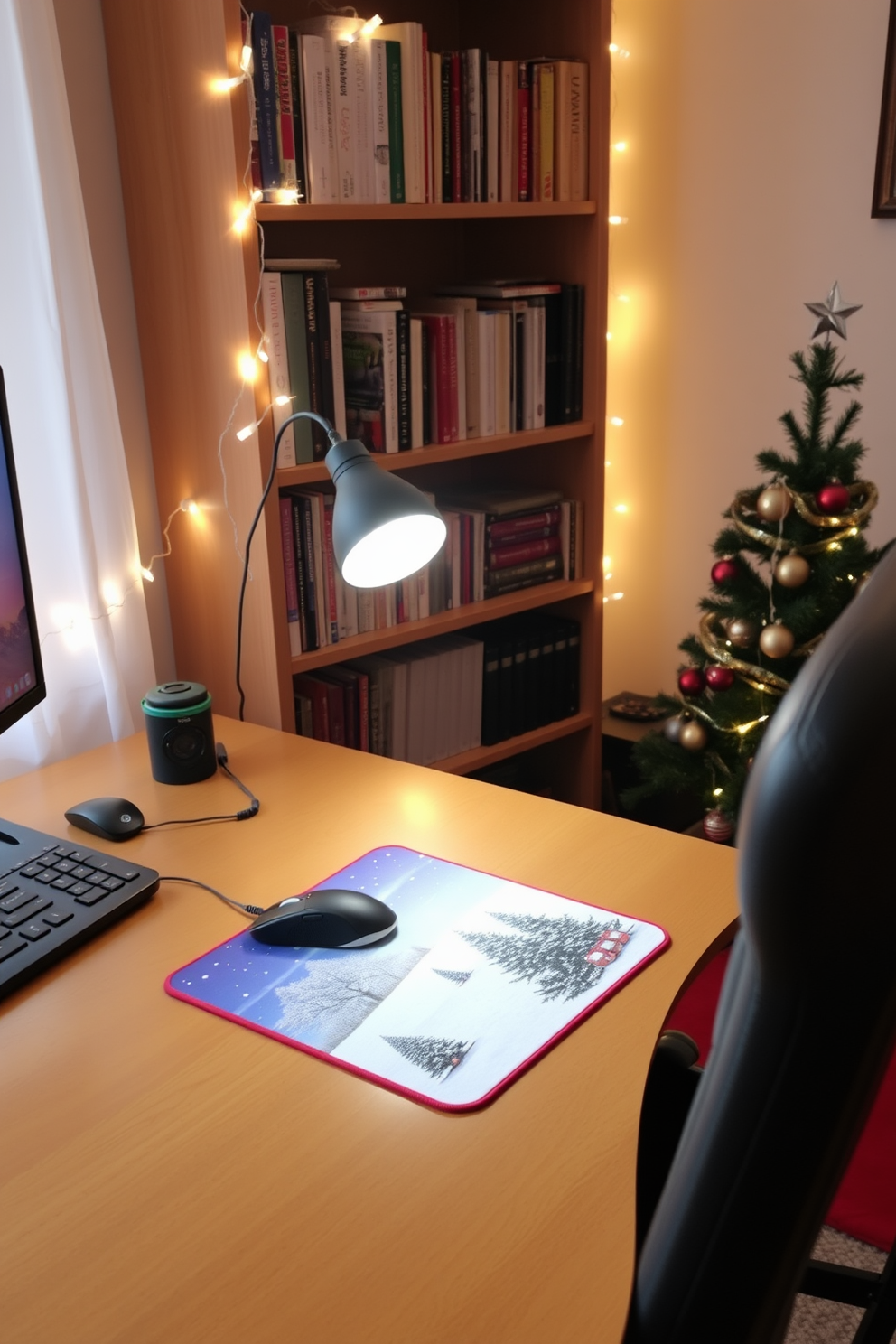 Home Office Christmas Decorating Ideas 19