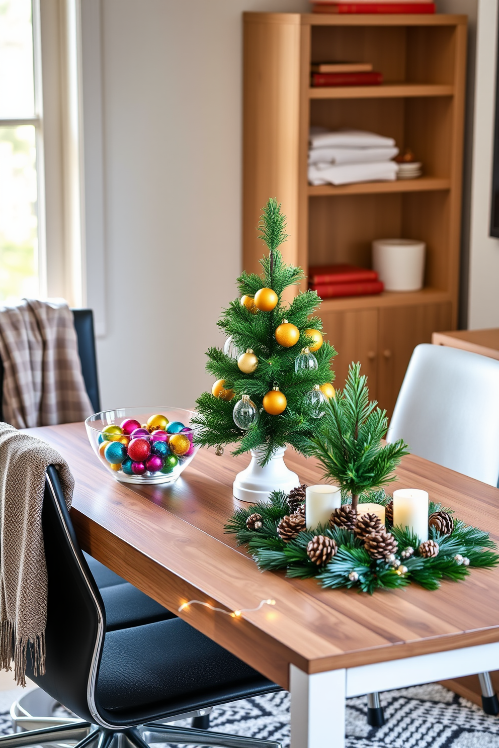 Home Office Christmas Decorating Ideas 26