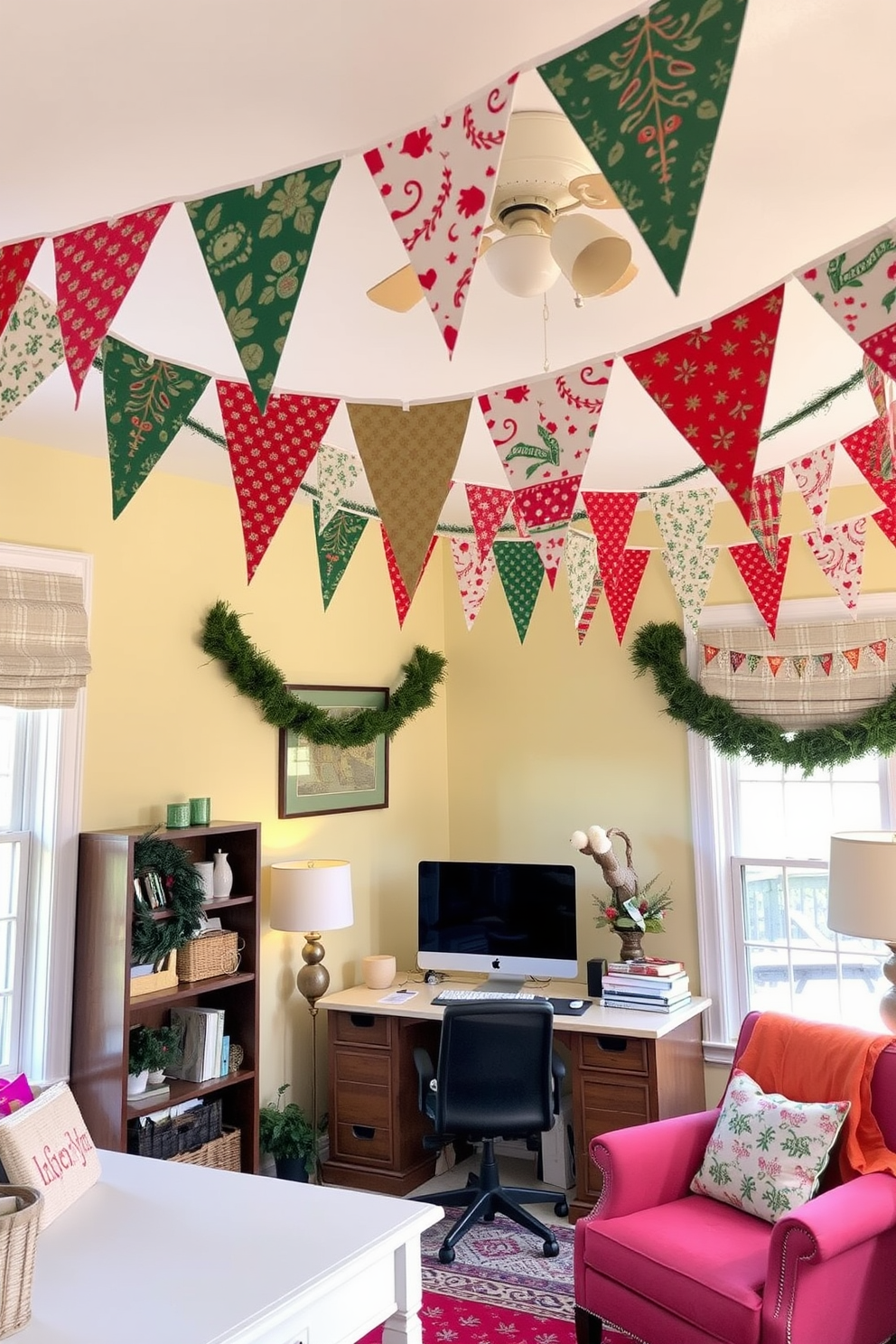 Home Office Christmas Decorating Ideas 28