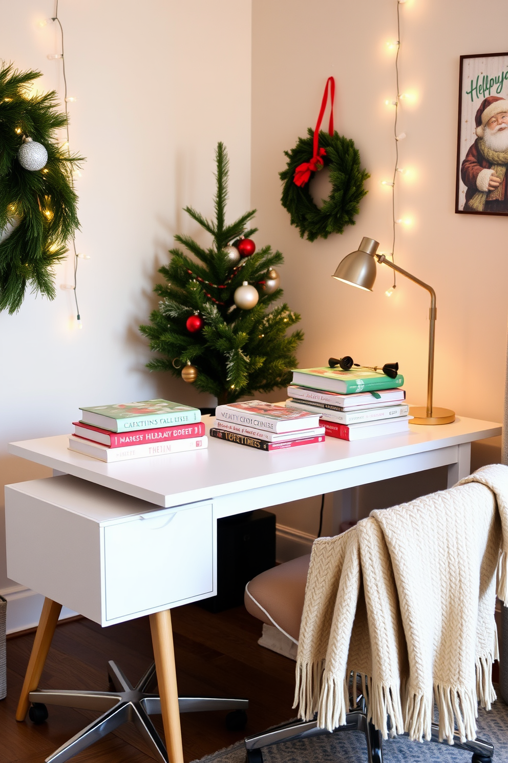 Home Office Christmas Decorating Ideas 29