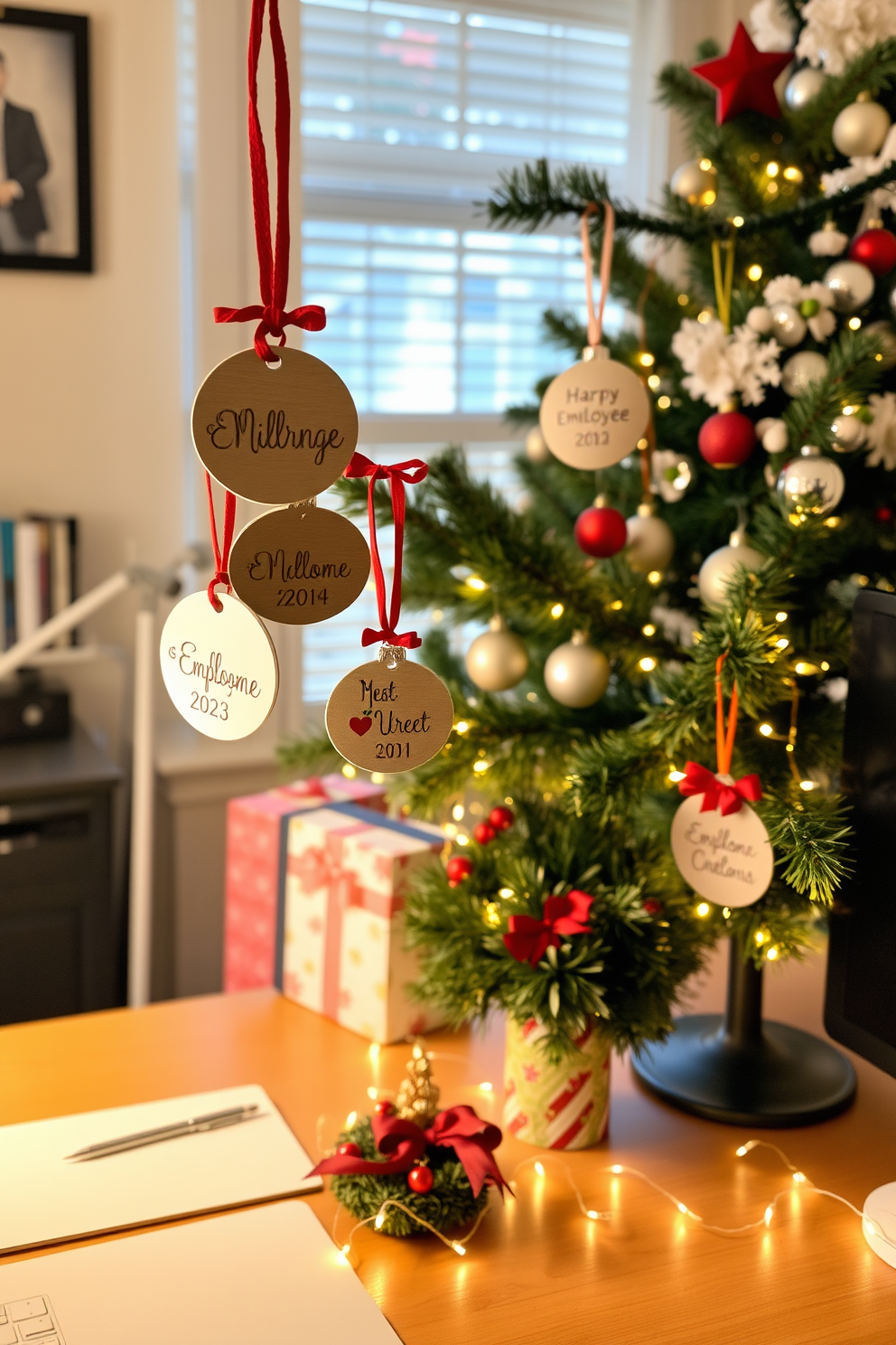 Home Office Christmas Decorating Ideas 30