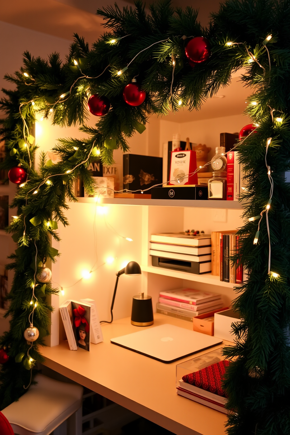 Home Office Christmas Decorating Ideas 4