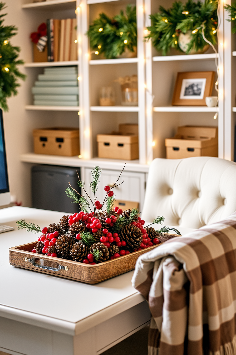 Home Office Christmas Decorating Ideas 5