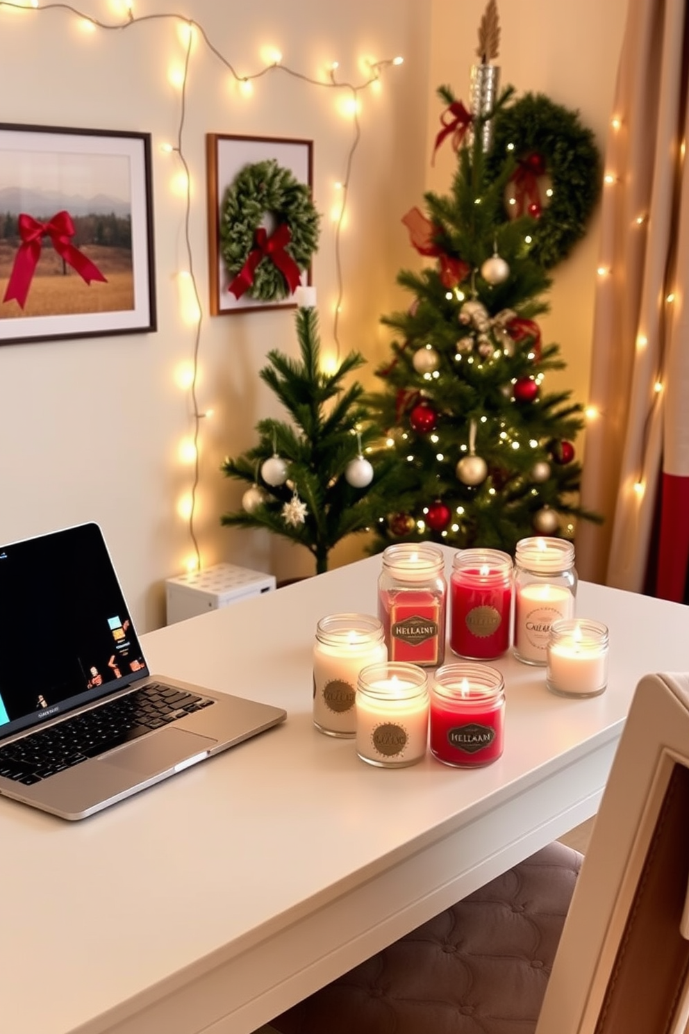 Home Office Christmas Decorating Ideas 8