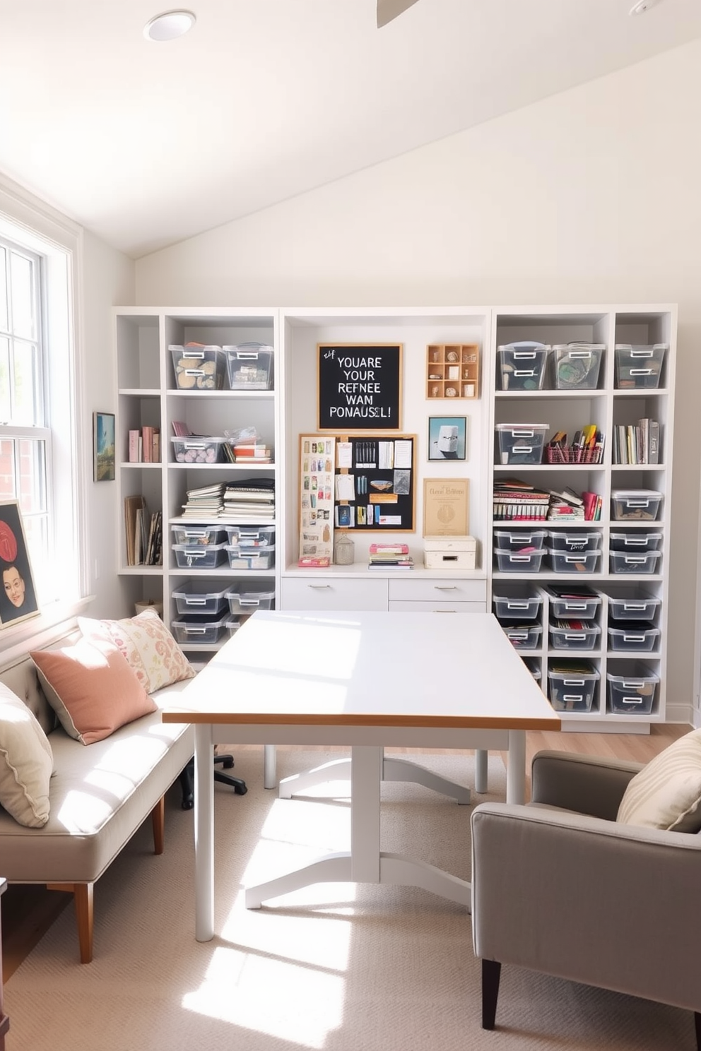 Home Office Craft Room Design Ideas 10