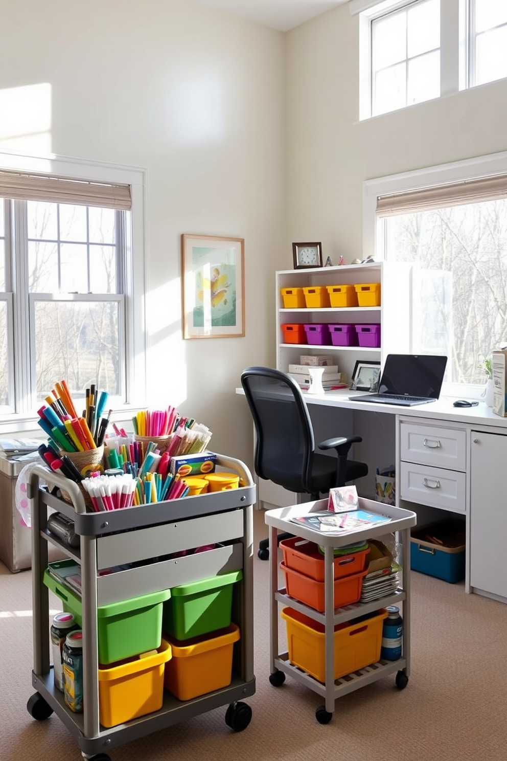 Home Office Craft Room Design Ideas 15