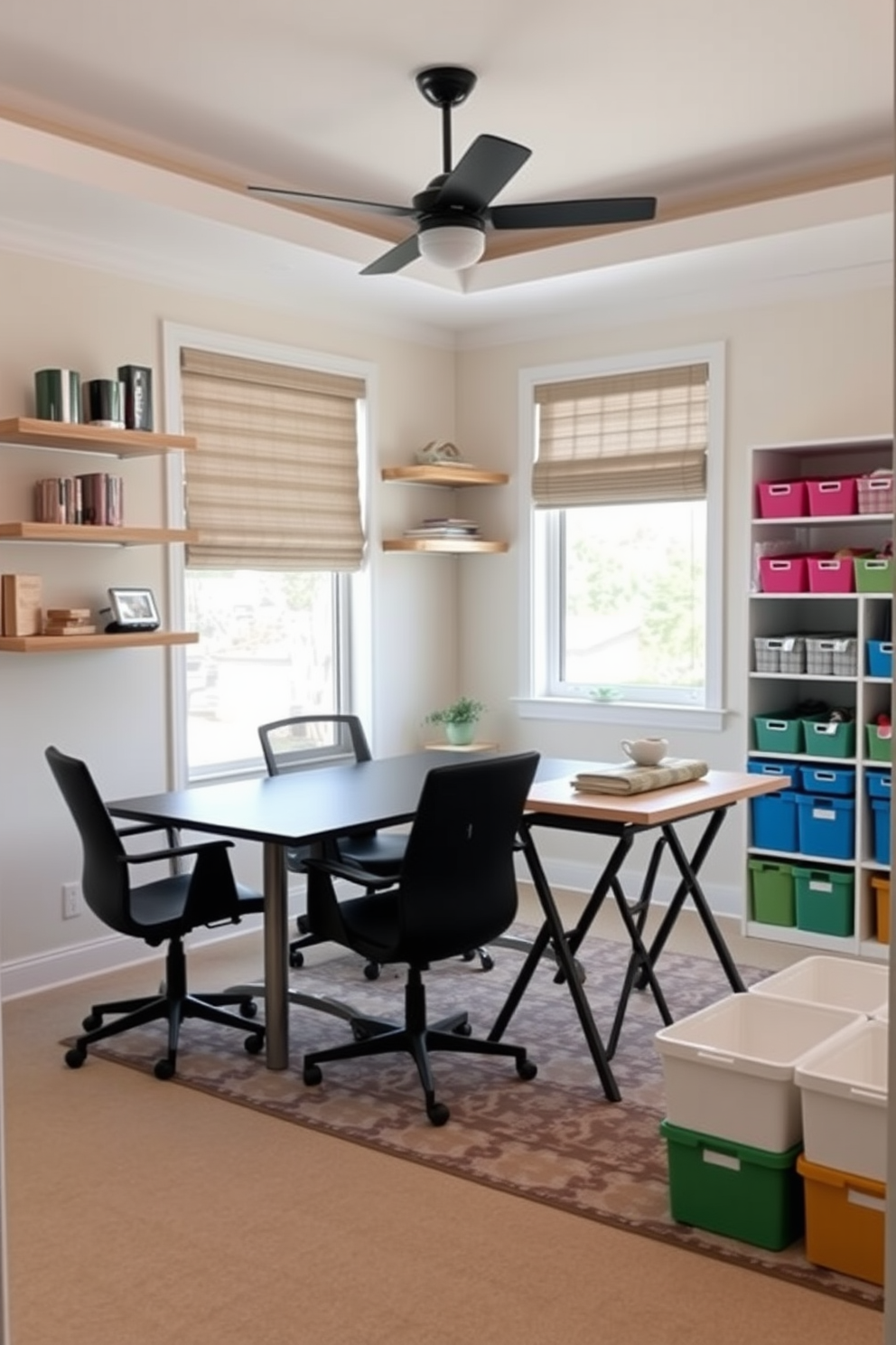 Home Office Craft Room Design Ideas 2