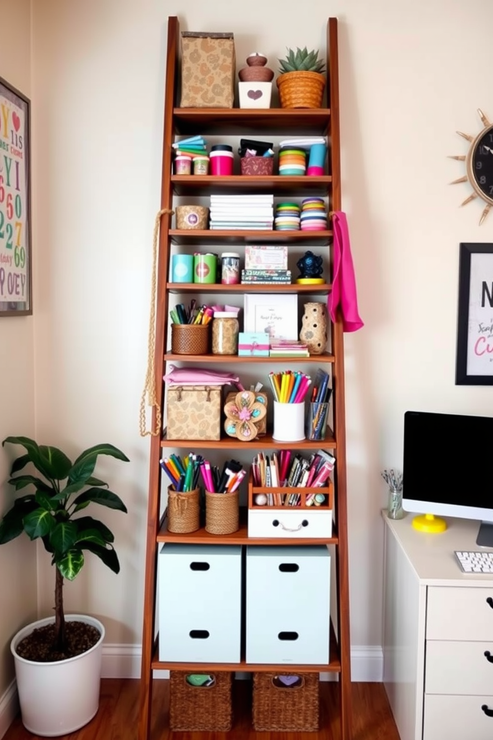 Home Office Craft Room Design Ideas 23