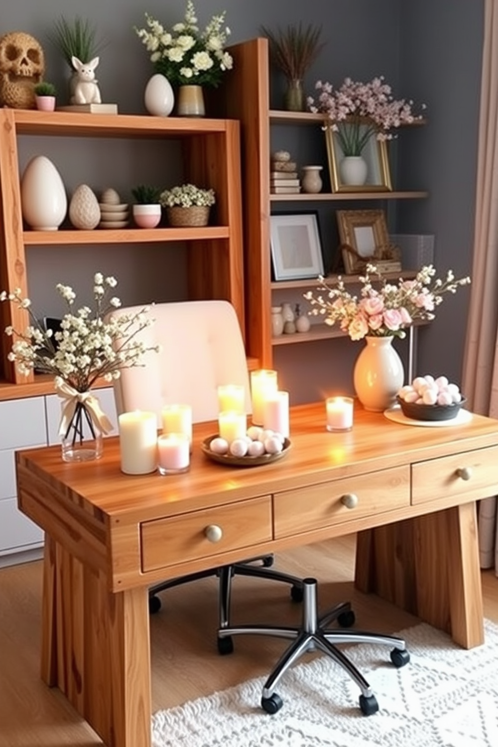 Home Office Easter Decorating Ideas 13