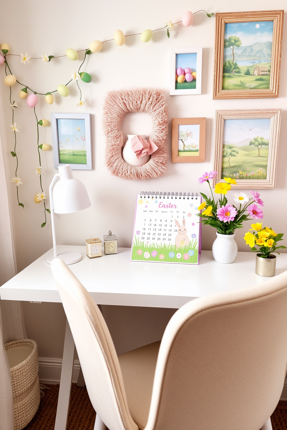 Home Office Easter Decorating Ideas 22