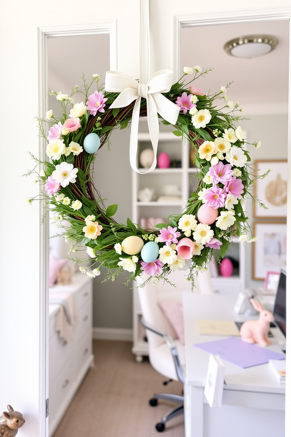 Home Office Easter Decorating Ideas 7