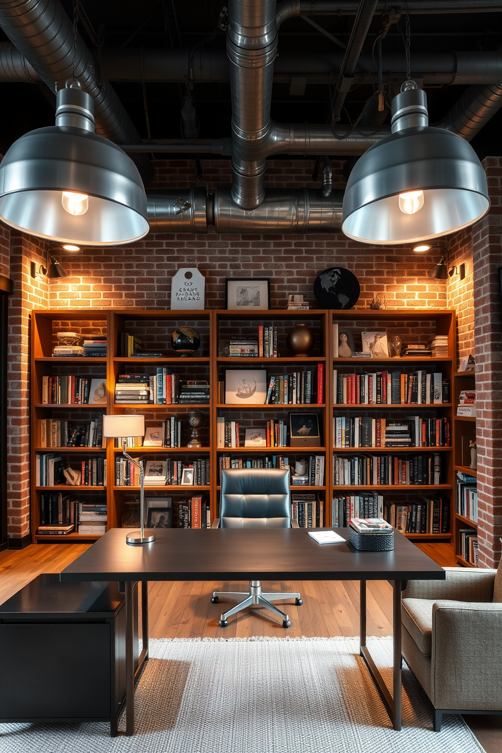 Home Office Library Design Ideas 13