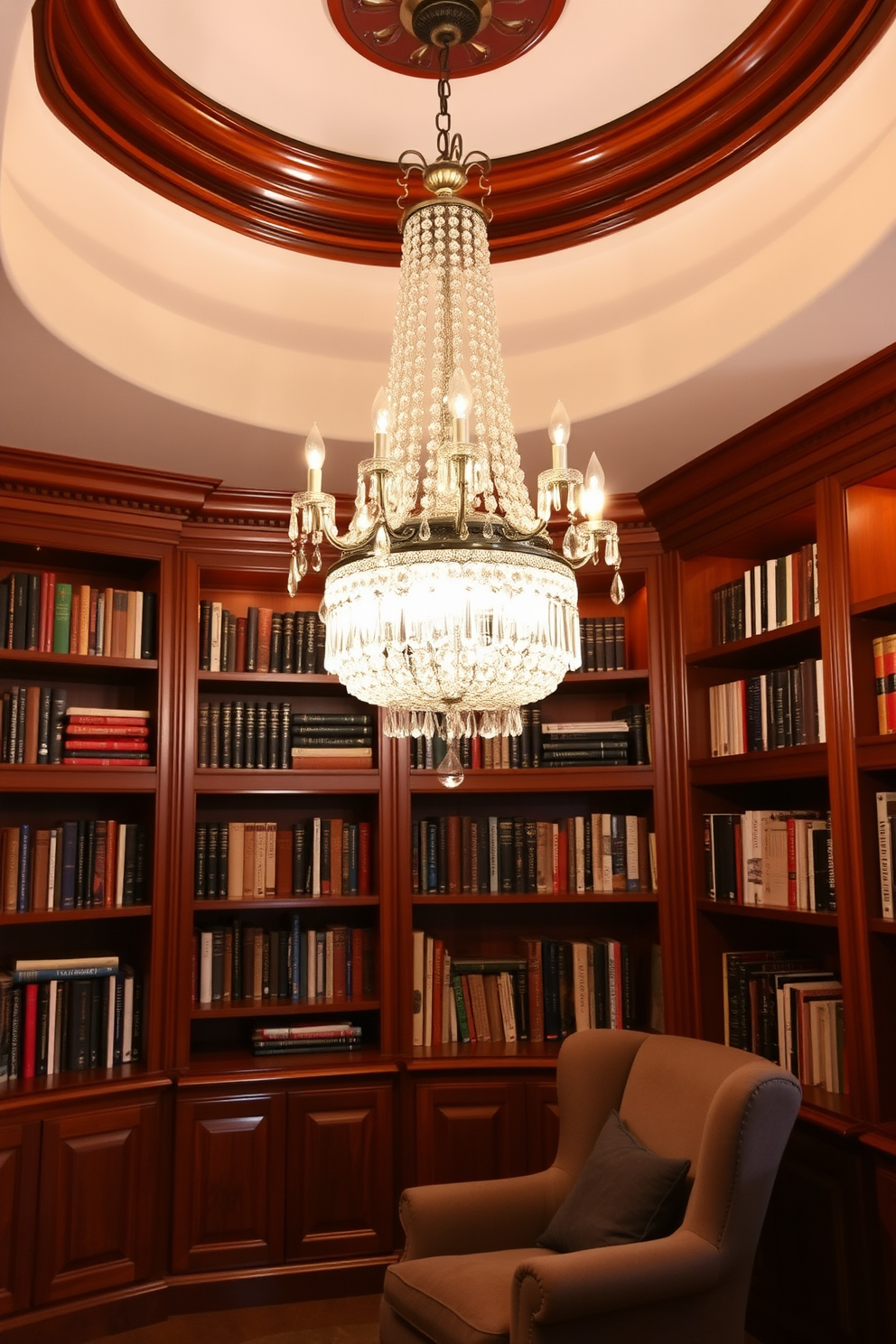 Home Office Library Design Ideas 17