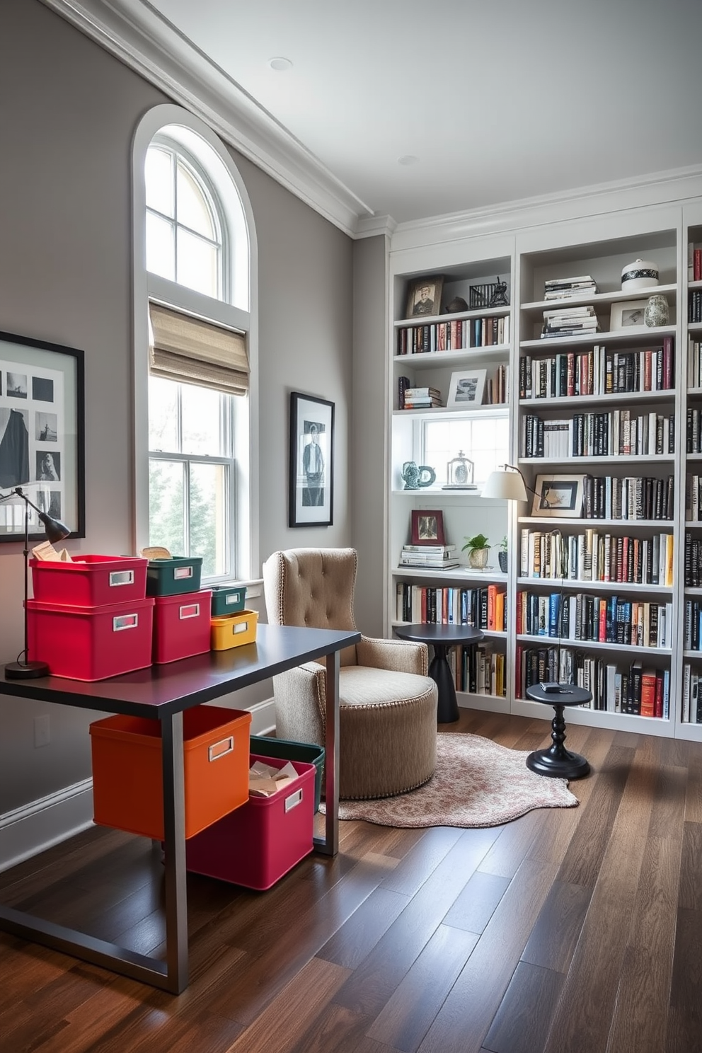 Home Office Library Design Ideas 27