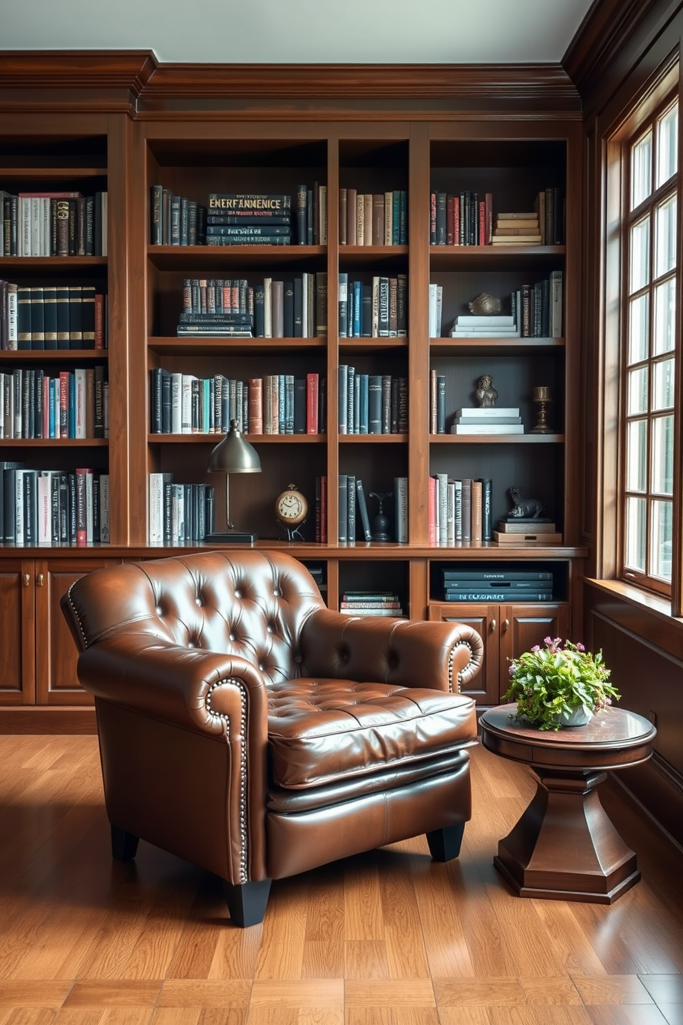 Home Office Library Design Ideas 6