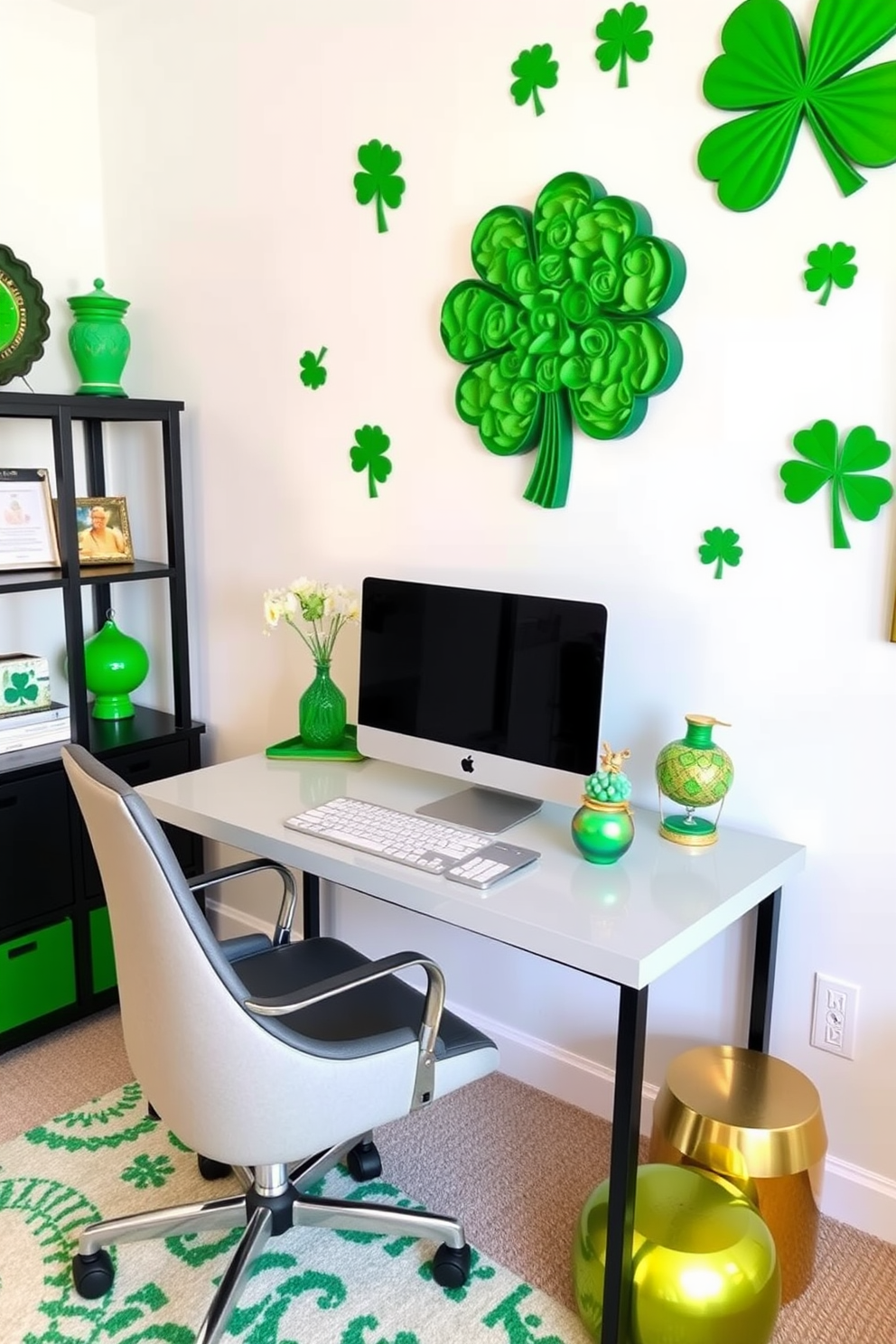 Home Office St Patricks Day Decorating Ideas 1