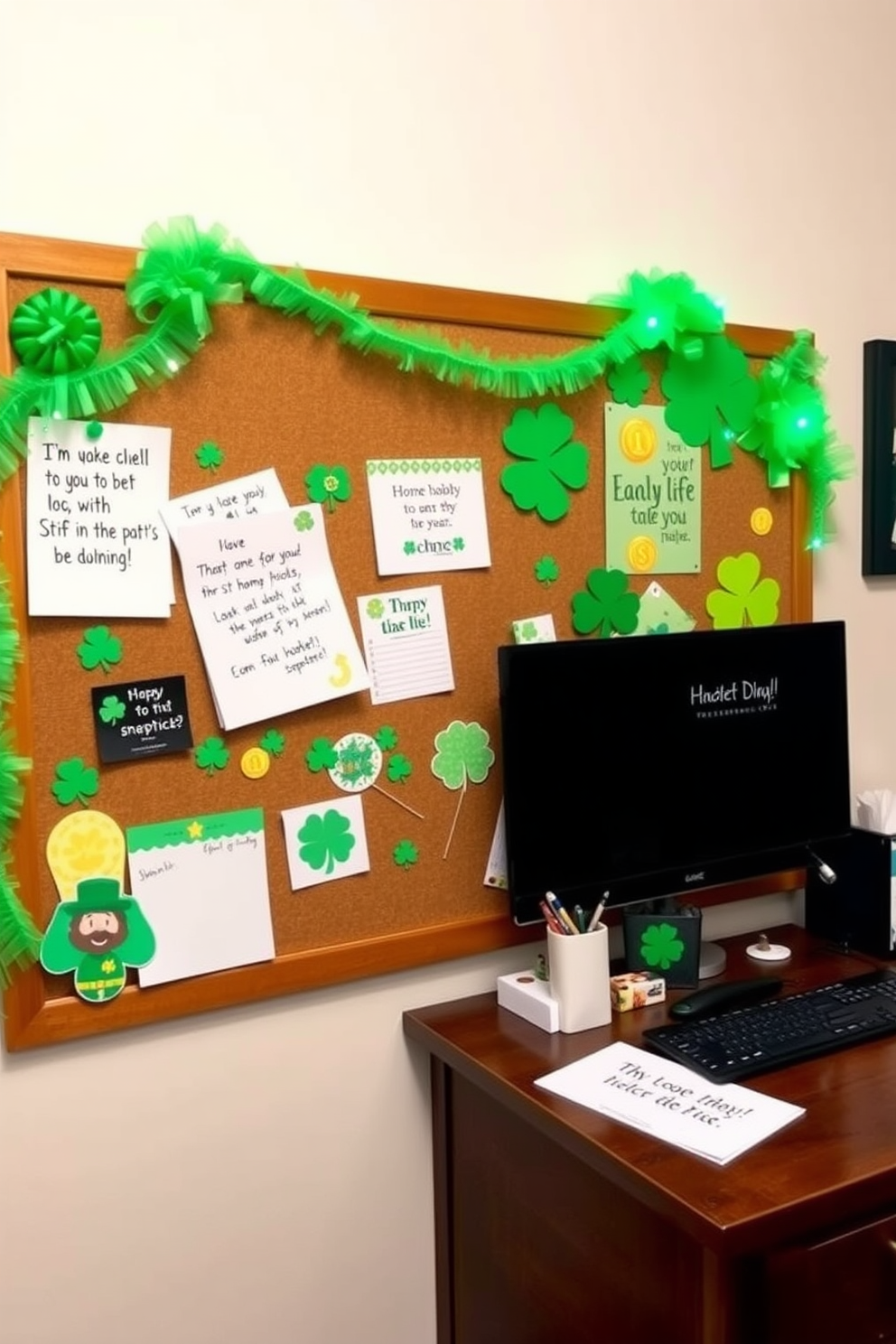 Home Office St Patricks Day Decorating Ideas 18