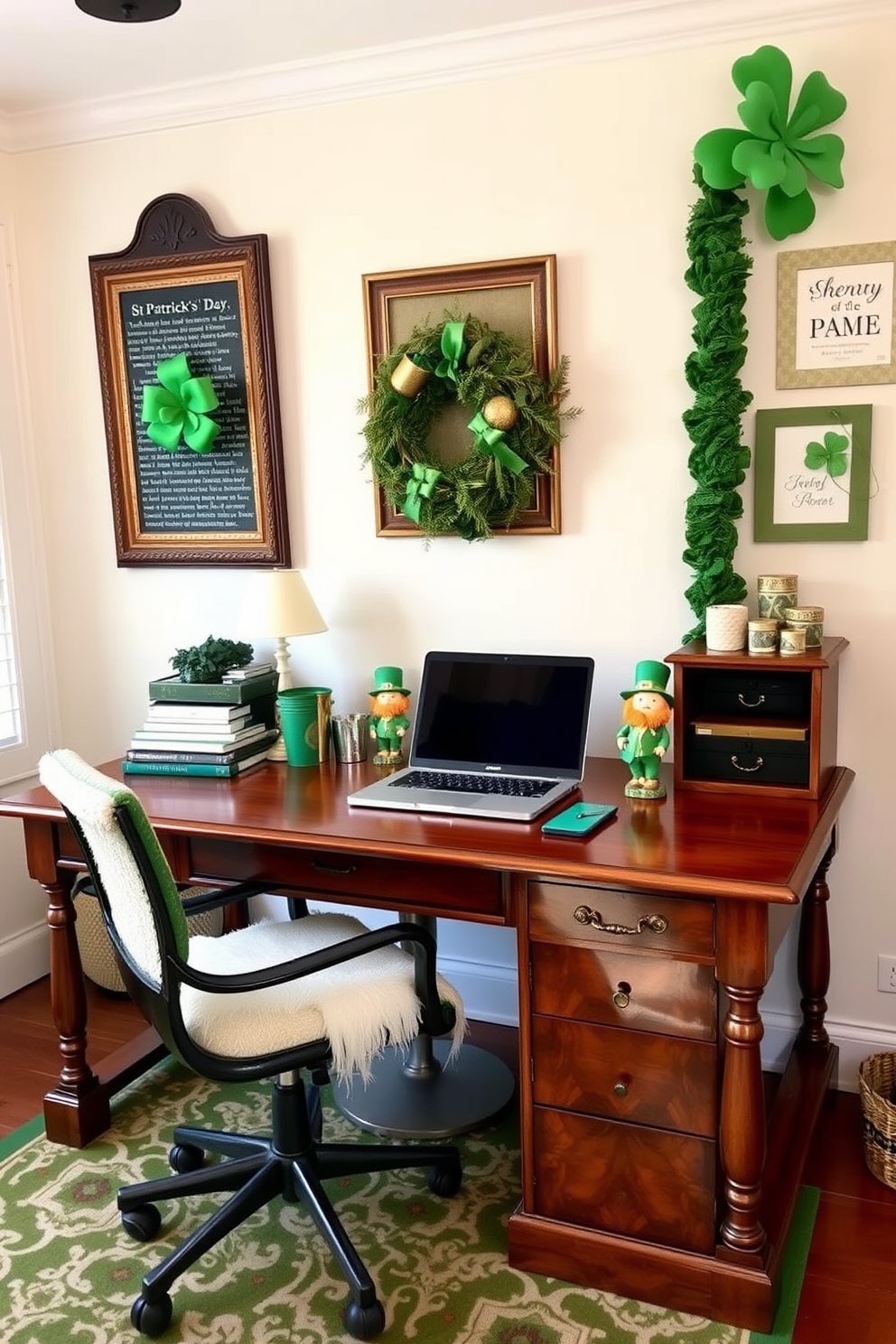 Home Office St Patricks Day Decorating Ideas 2