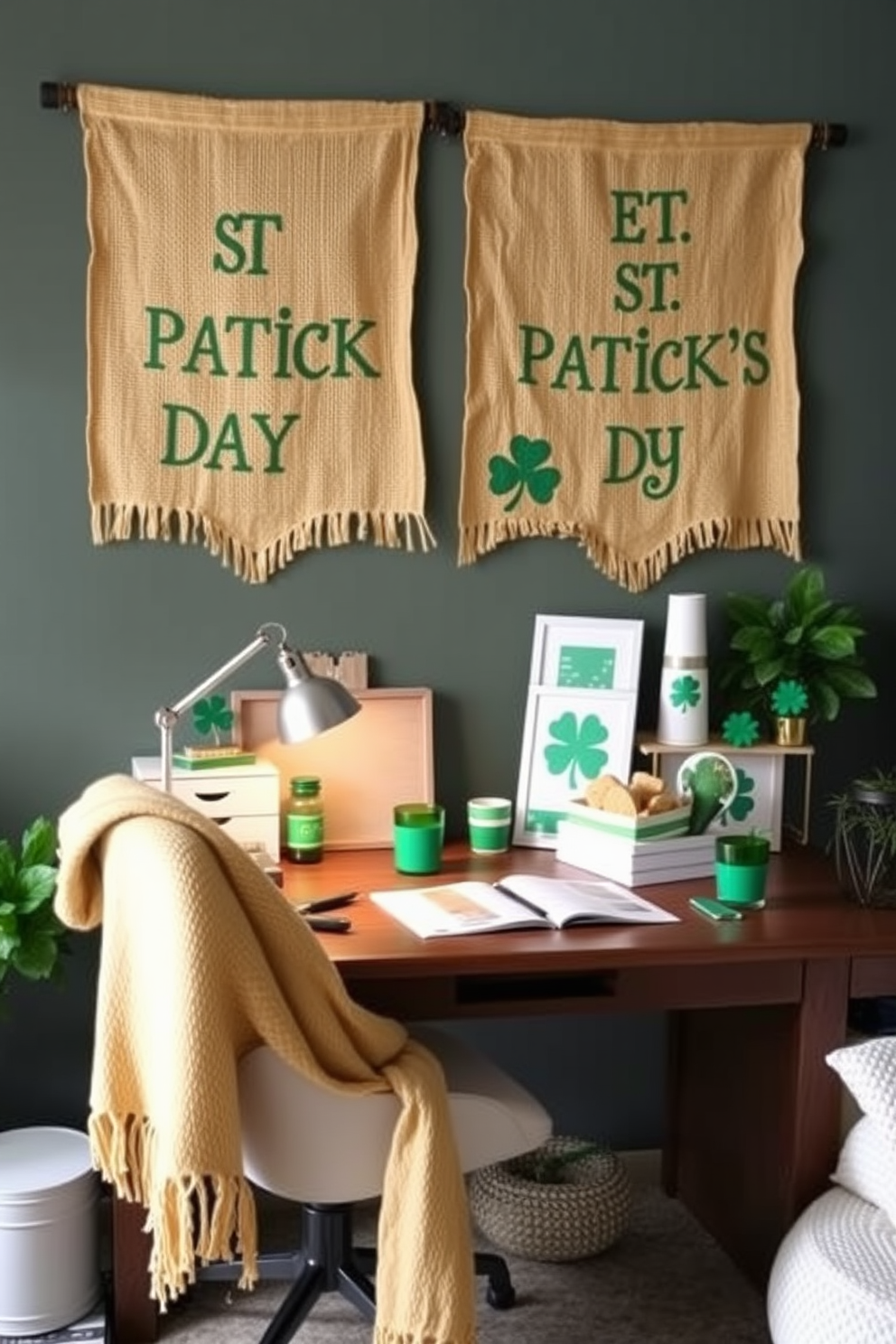 Home Office St Patricks Day Decorating Ideas 20