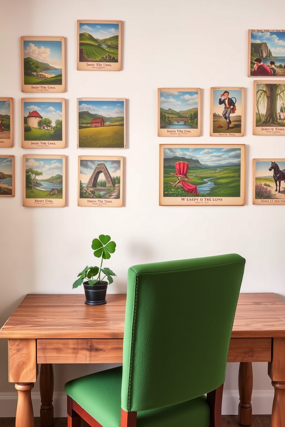 Home Office St Patricks Day Decorating Ideas 22