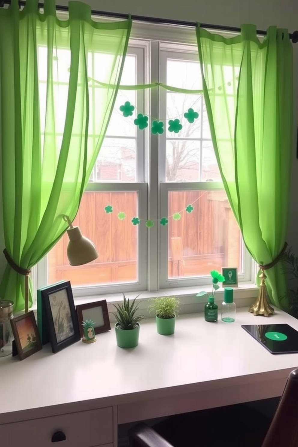 Home Office St Patricks Day Decorating Ideas 25