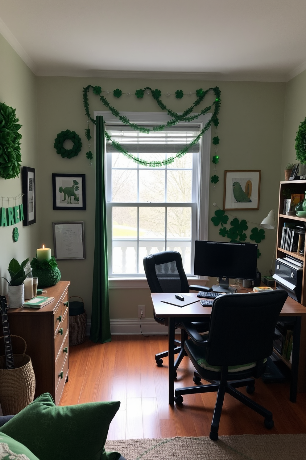 Home Office St Patricks Day Decorating Ideas 26