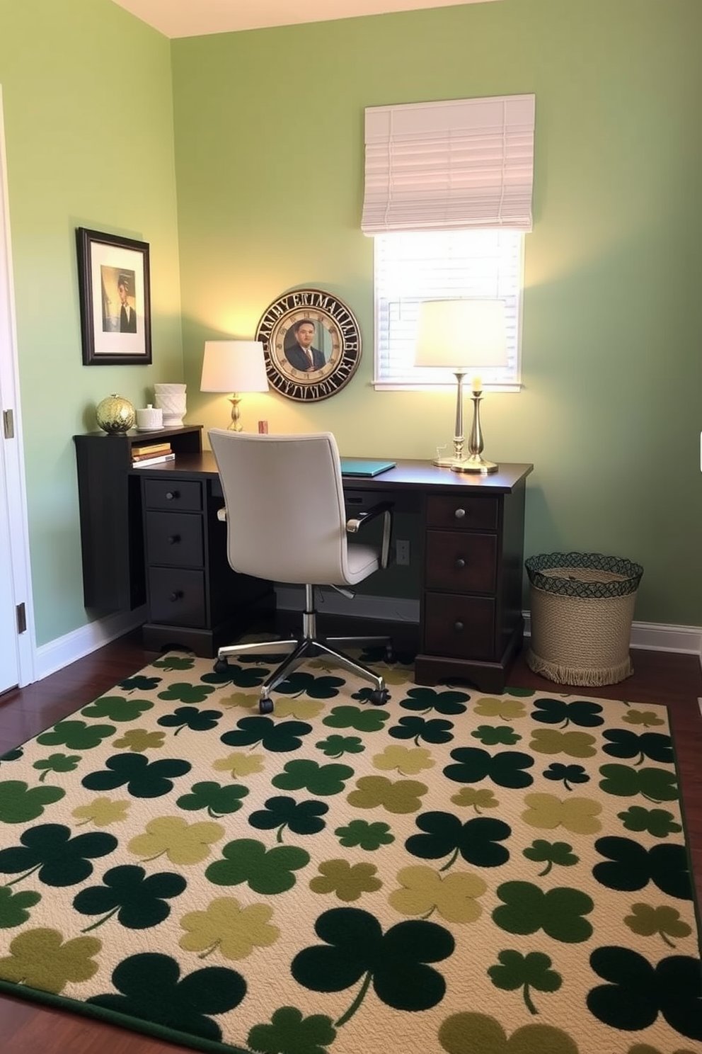 Home Office St Patricks Day Decorating Ideas 29