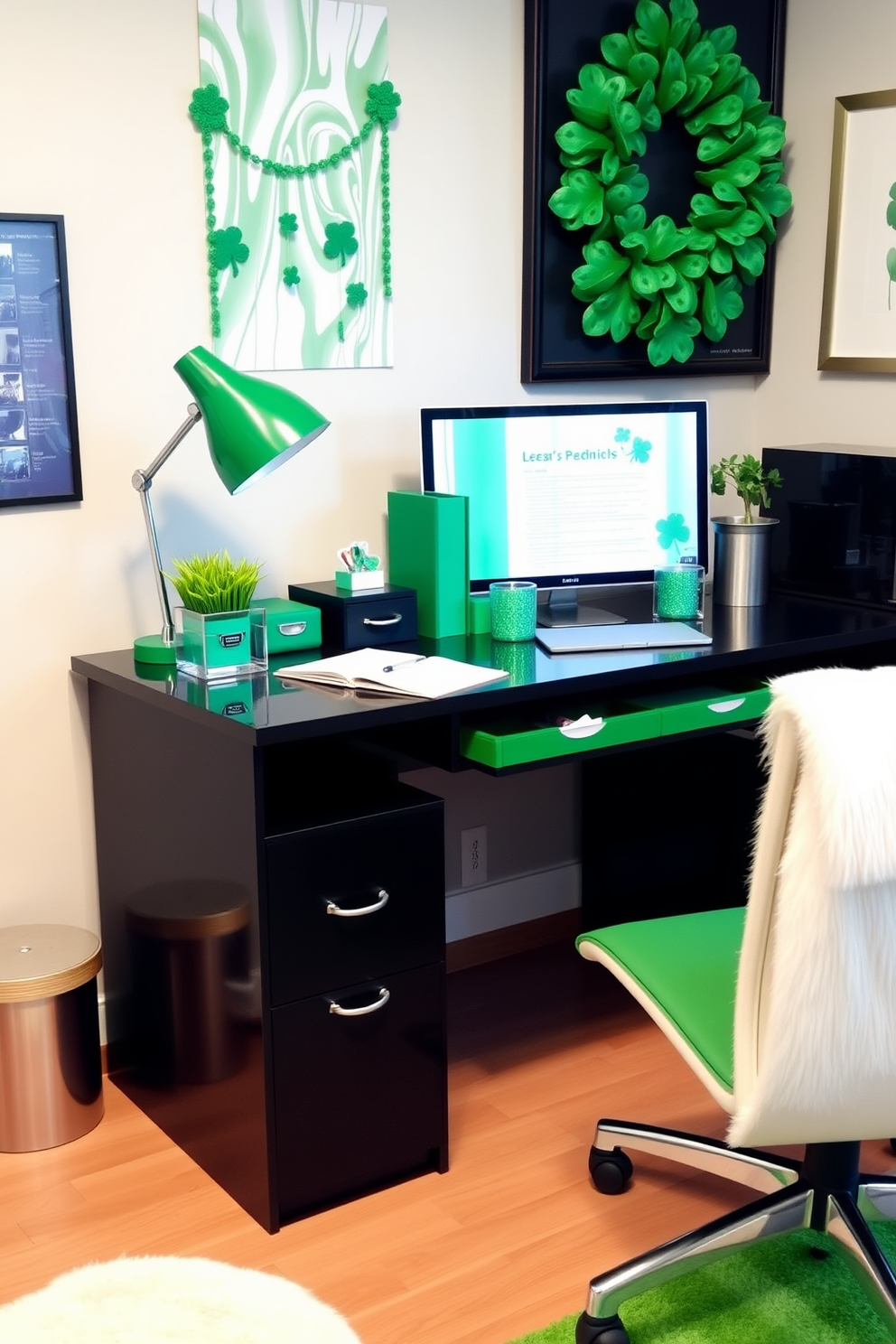 Home Office St Patricks Day Decorating Ideas 4