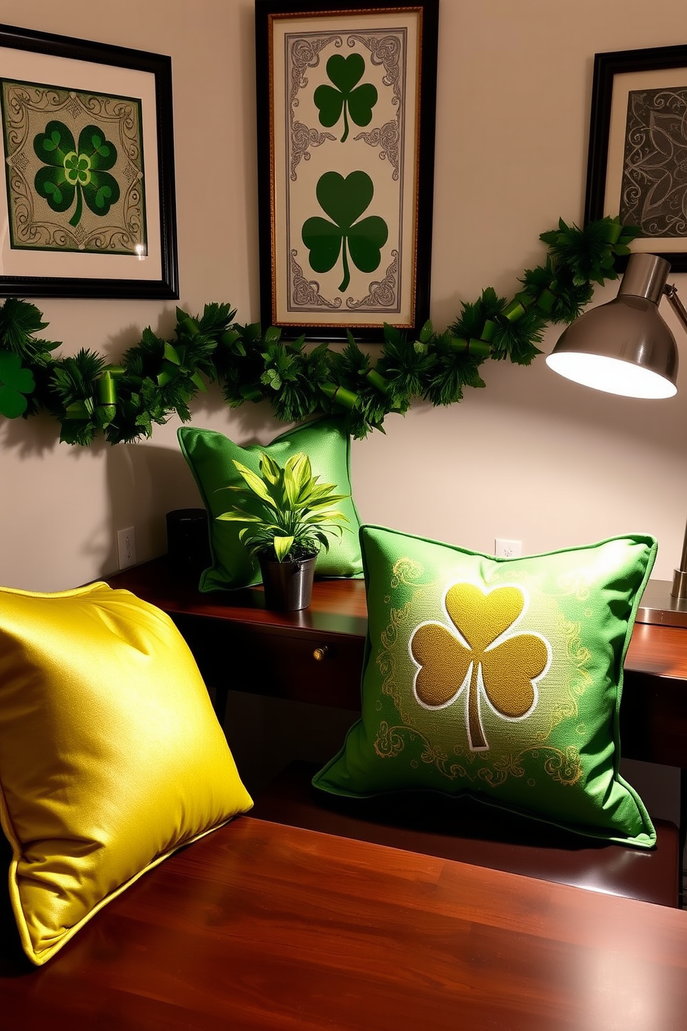 Home Office St Patricks Day Decorating Ideas 5