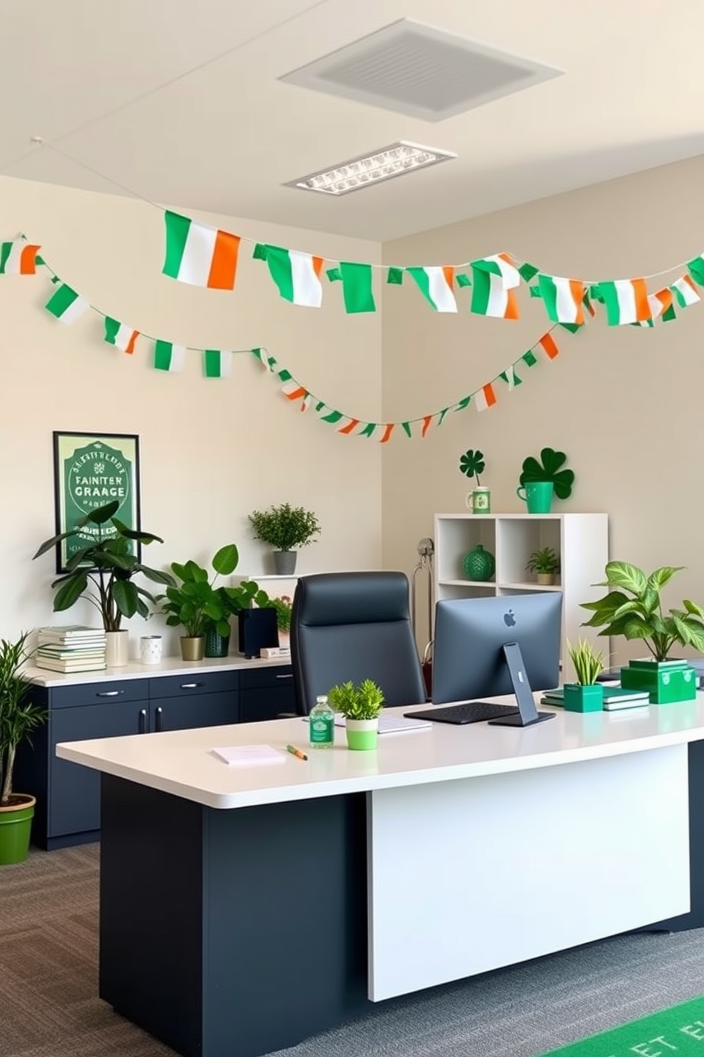 Home Office St Patricks Day Decorating Ideas 6