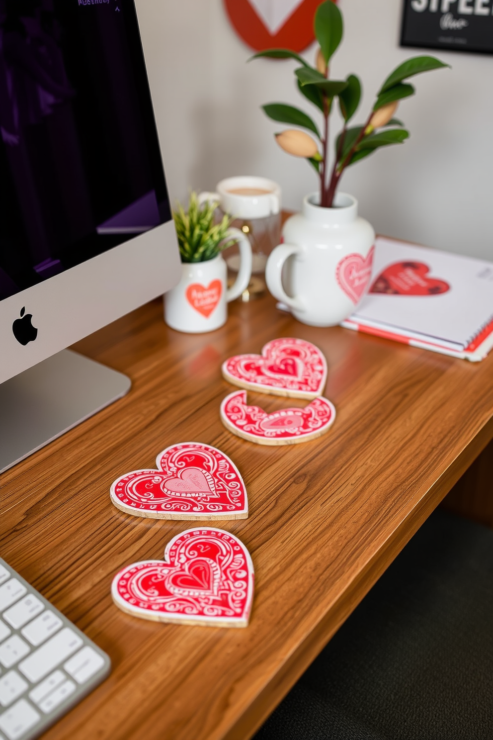 Home Office Valentines Day Decorating Ideas 14