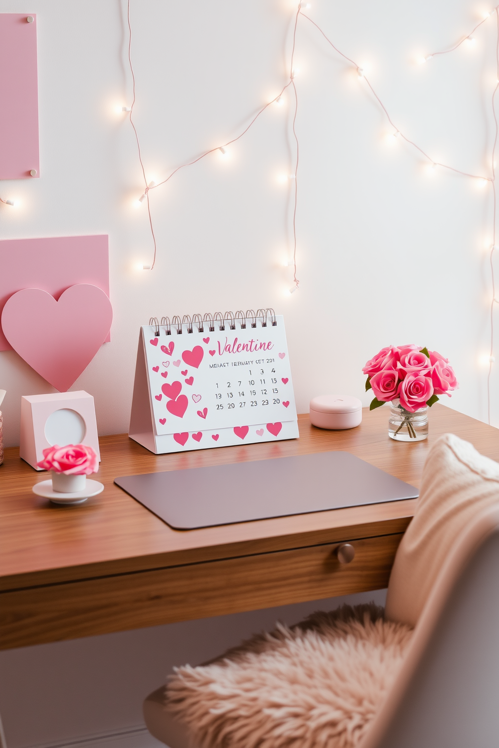 Home Office Valentines Day Decorating Ideas 19