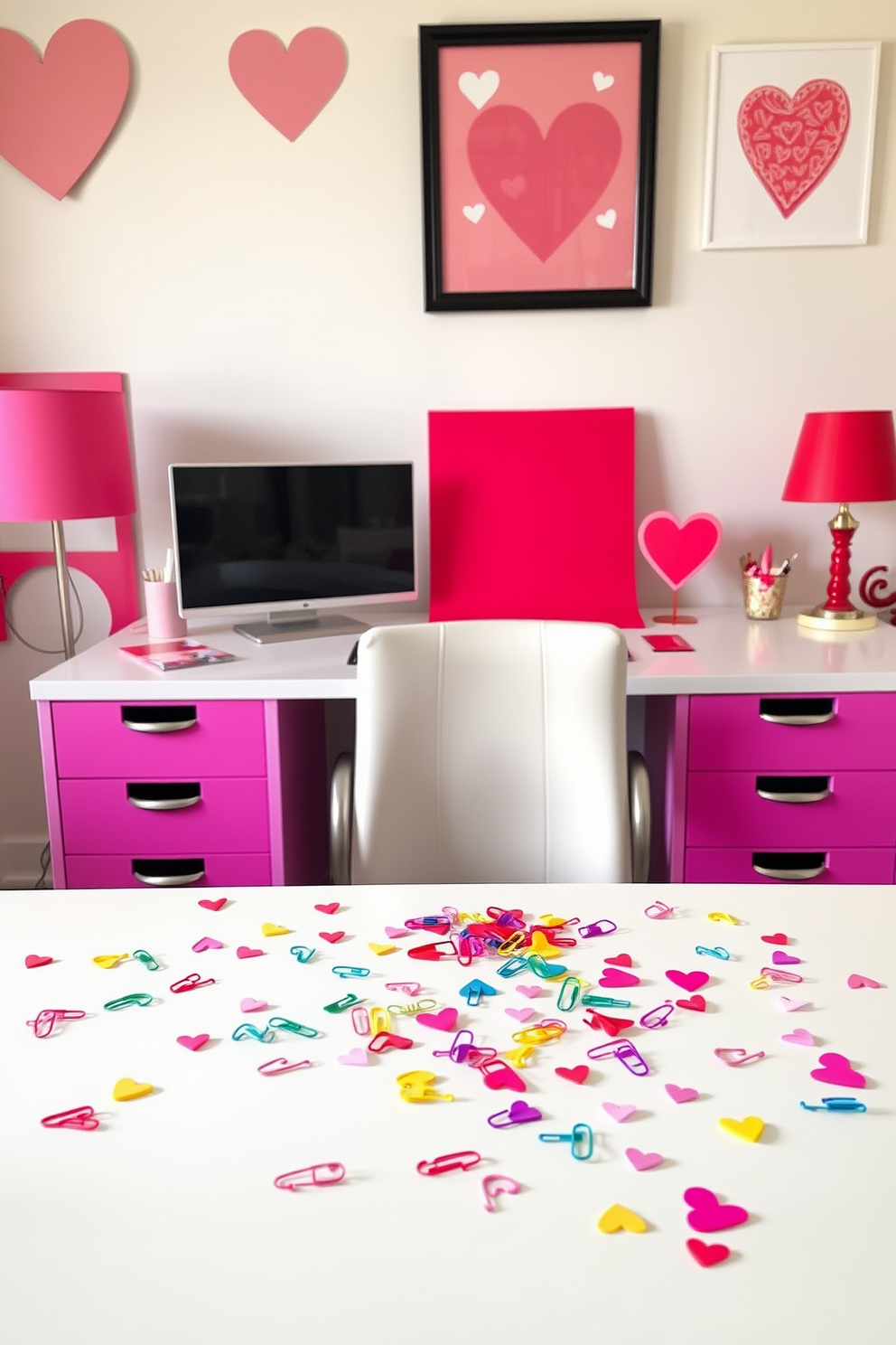 Home Office Valentines Day Decorating Ideas 20