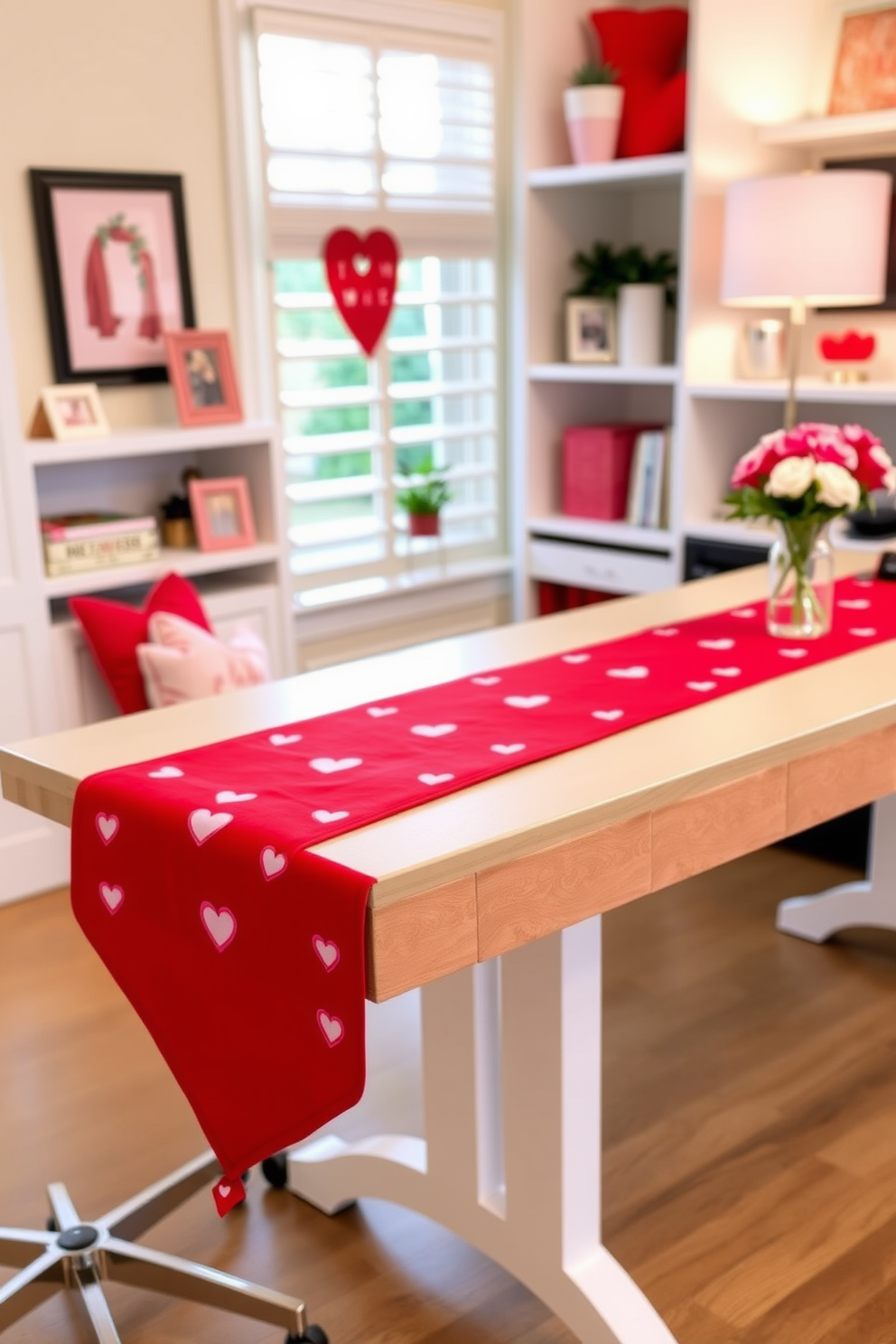 Home Office Valentines Day Decorating Ideas 22