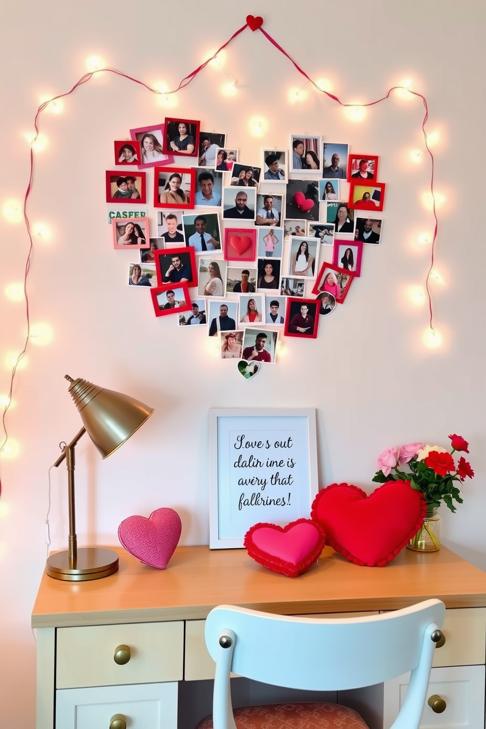 Home Office Valentines Day Decorating Ideas 25