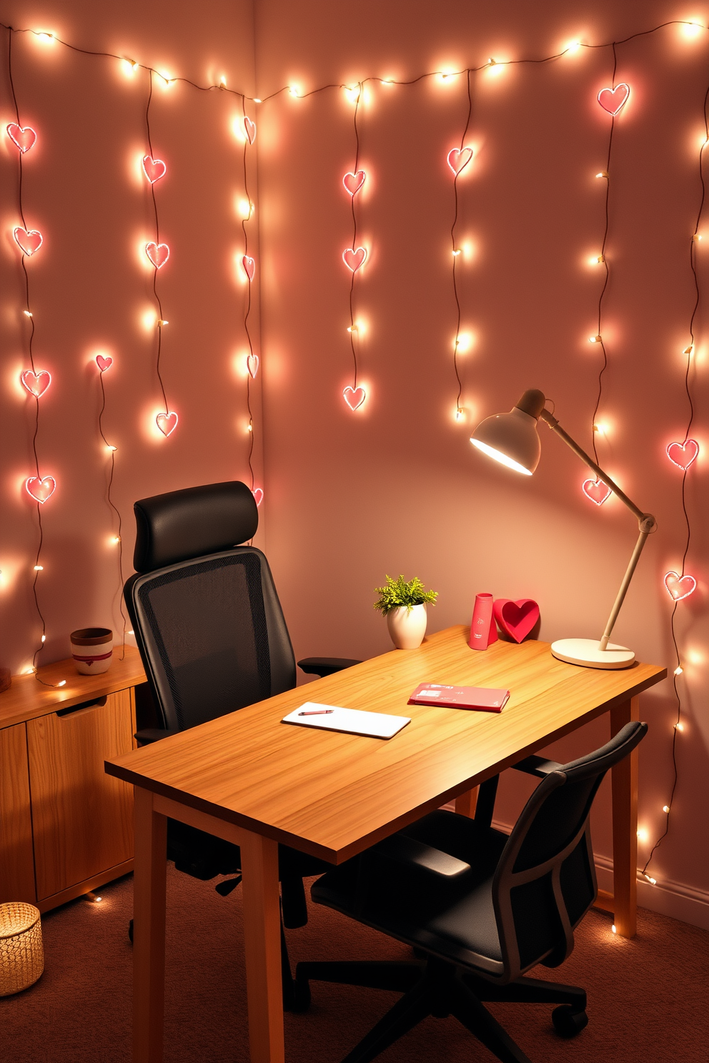 Home Office Valentines Day Decorating Ideas 3