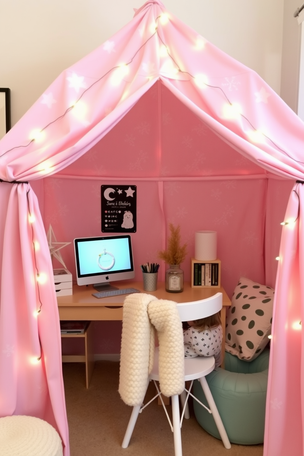 Home Office And Playroom Combo Design Ideas 22