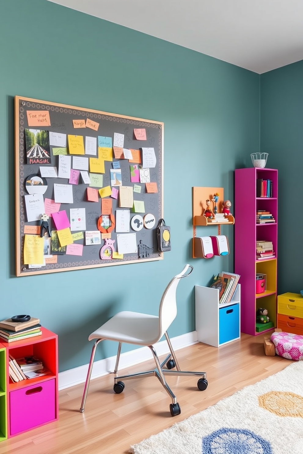 Home Office And Playroom Combo Design Ideas 26