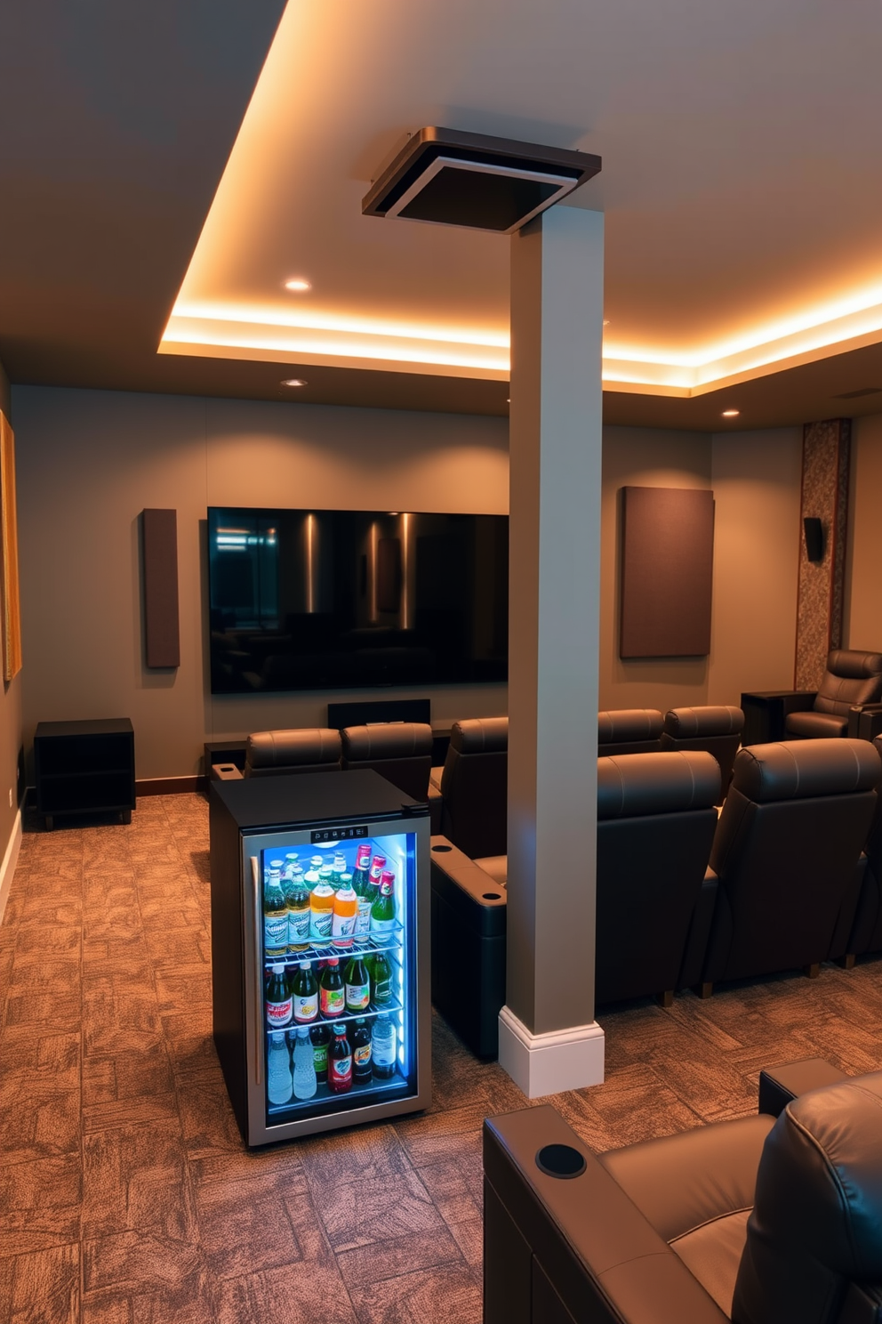 Home Theater Basement Design Ideas 12