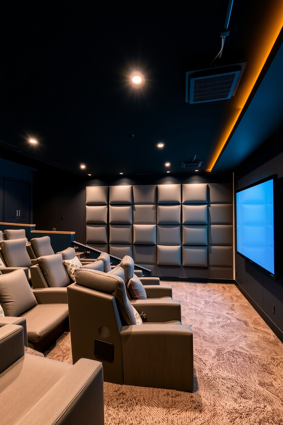 Home Theater Basement Design Ideas 15