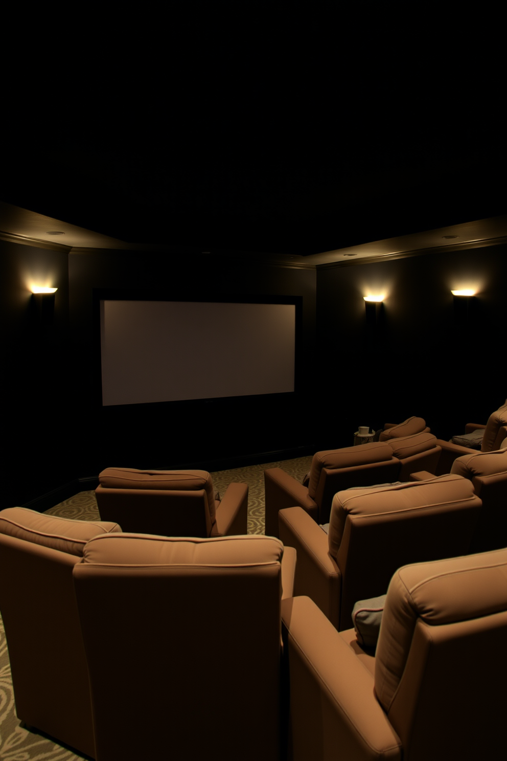 Home Theater Basement Design Ideas 18