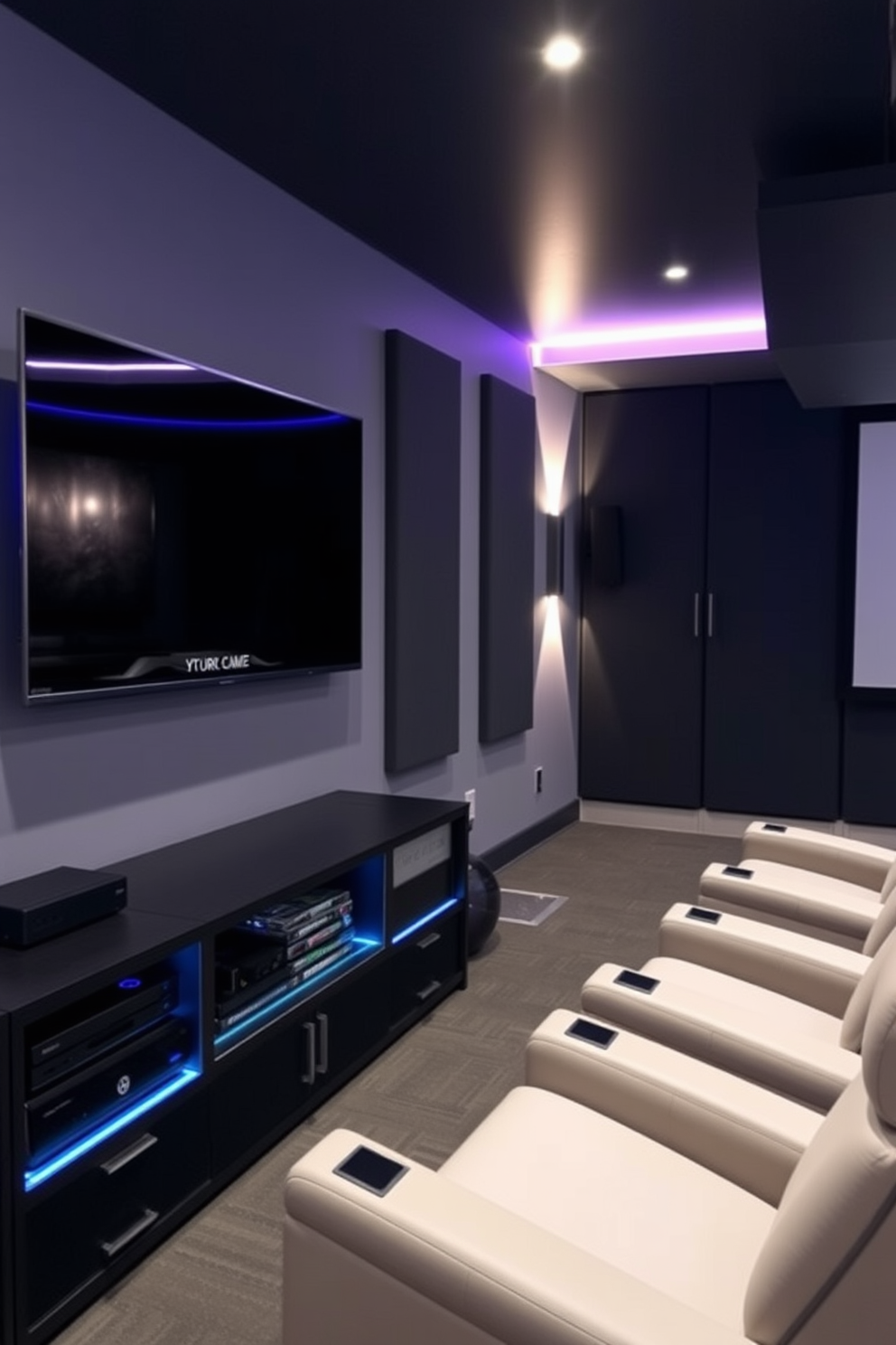 Home Theater Basement Design Ideas 22