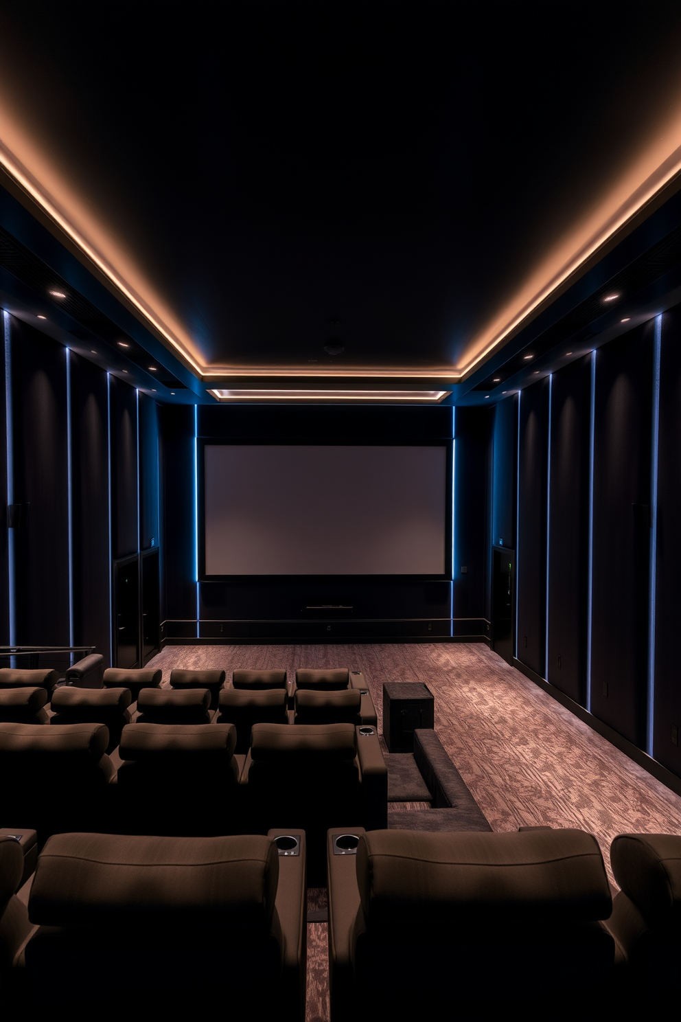 Home Theater Basement Design Ideas 3