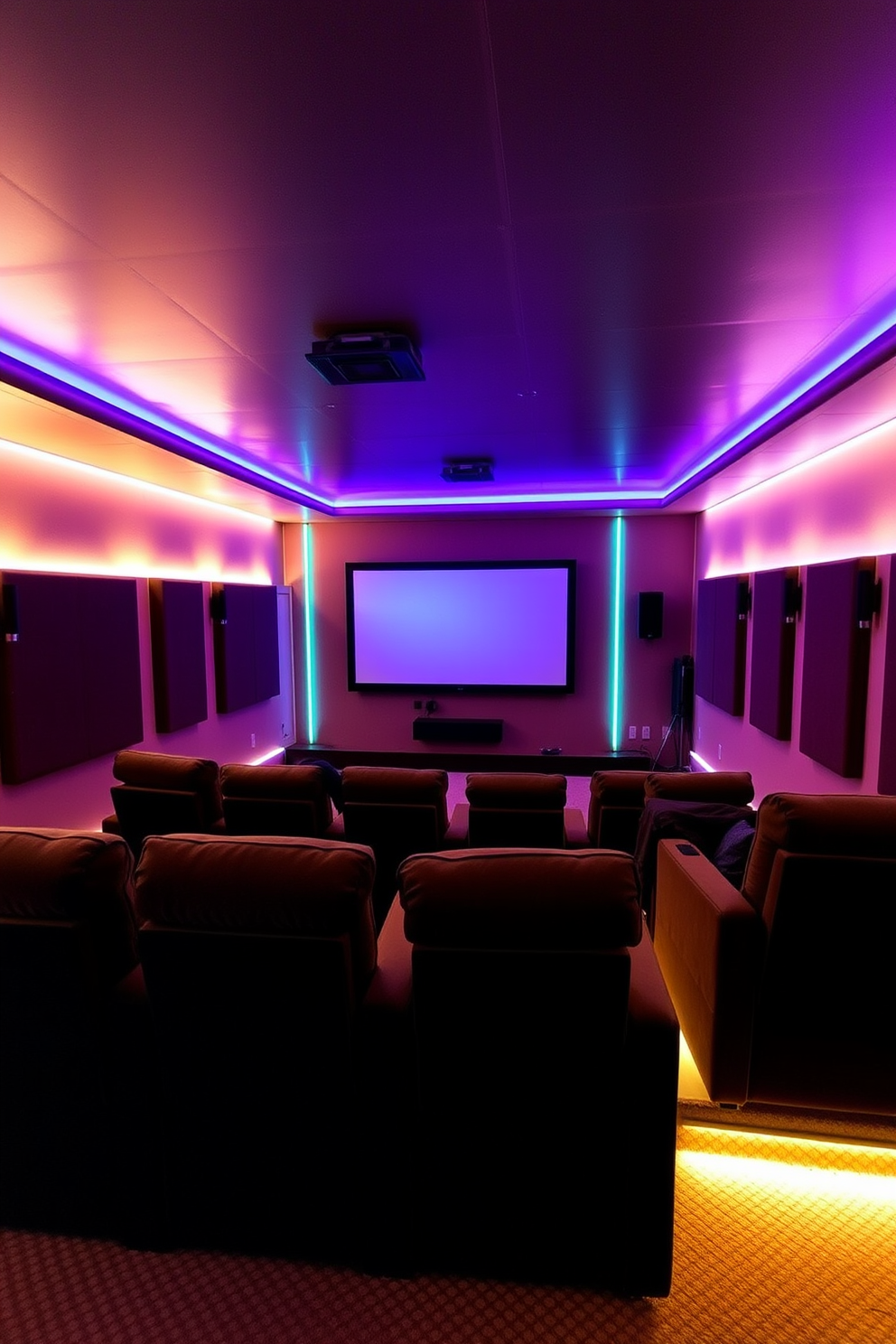 Home Theater Basement Design Ideas 4