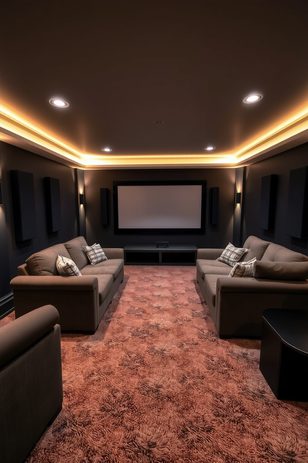 Home Theater Basement Design Ideas 6