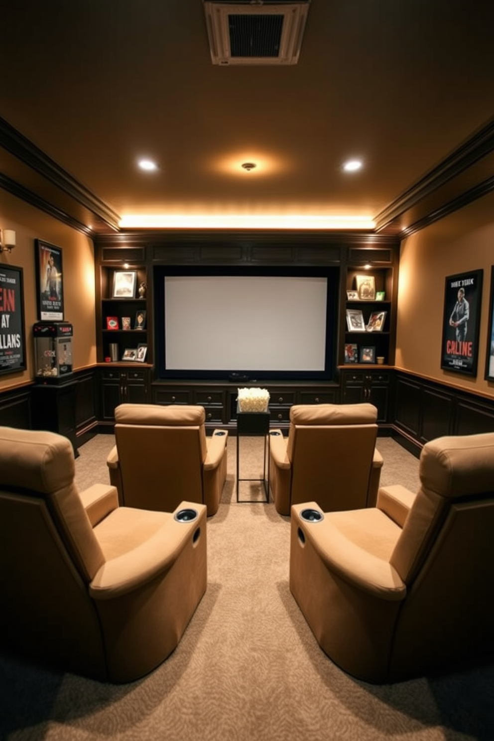 Home Theater Basement Design Ideas 8